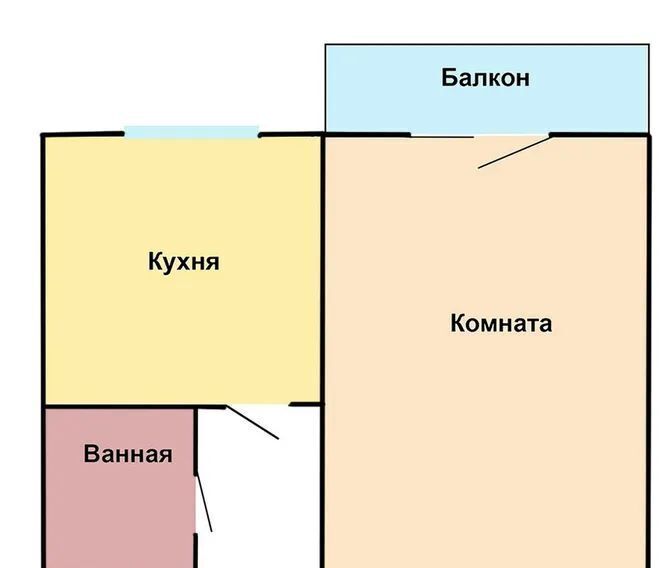 квартира г Рязань р-н Железнодорожный ул Полетаева 28 фото 16