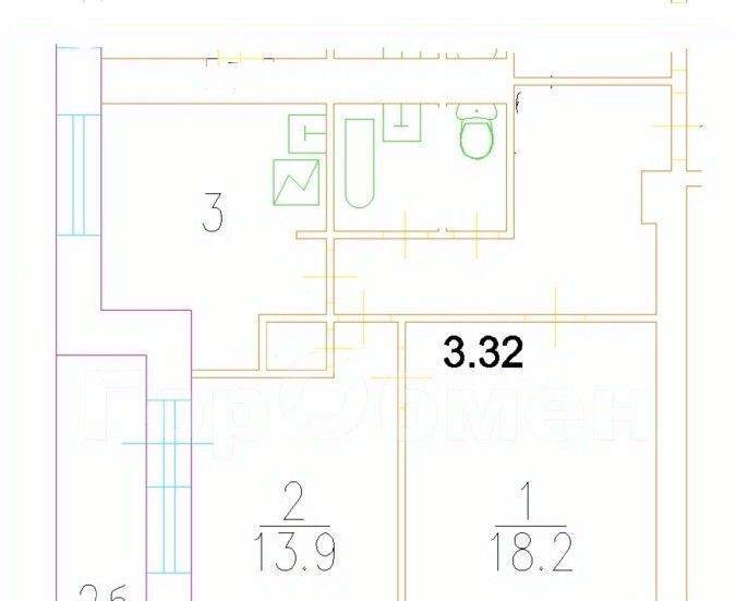 квартира г Москва метро Новые Черемушки ул Гарибальди 15к/2 фото 12