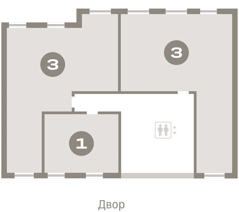 квартира г Тюмень ул Мысовская 26к/2 ЖК «Зарека» Центральный административный округ фото 3