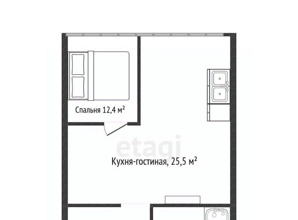 квартира г Новороссийск с Мысхако ул Шоссейная 37 муниципальное образование фото 28