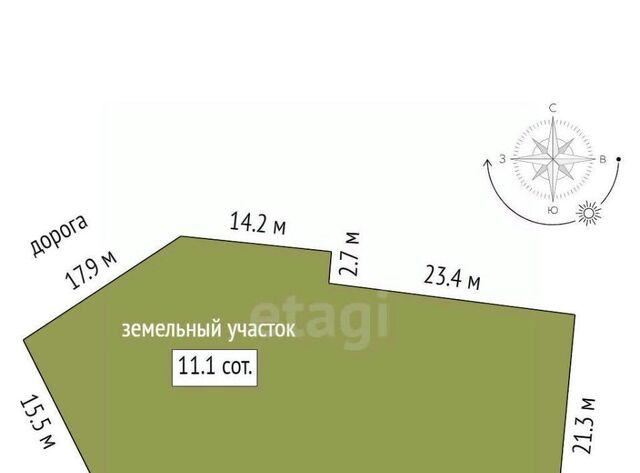 земля р-н Центральный снт Гвоздика фото