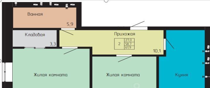 квартира г Ессентуки фото 1