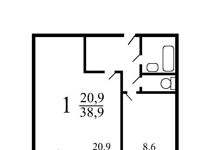 квартира г Москва метро Строгино ул Исаковского 29к/3 фото 2