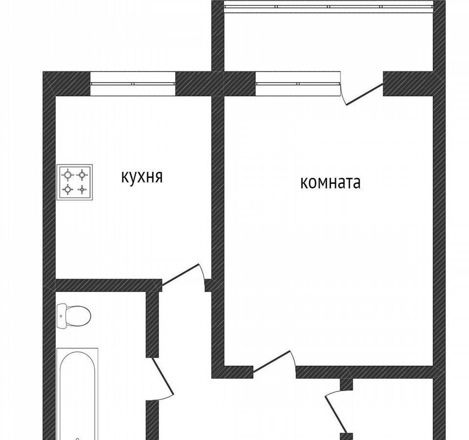 квартира г Тобольск 10-й мкр-н, 74 фото 10