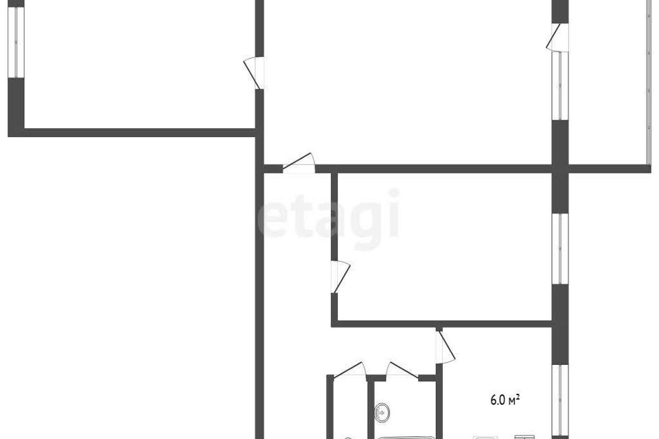 квартира г Тюмень ул Авторемонтная 21 Тюмень городской округ фото 6