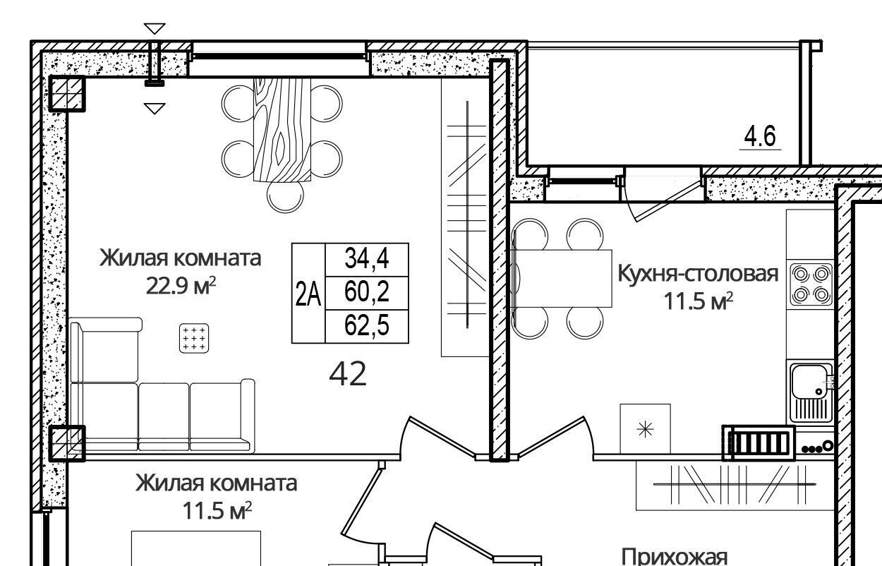 квартира р-н Псковский д Борисовичи ул Дмитрия Яковлева 6 Завеличенская волость фото 1