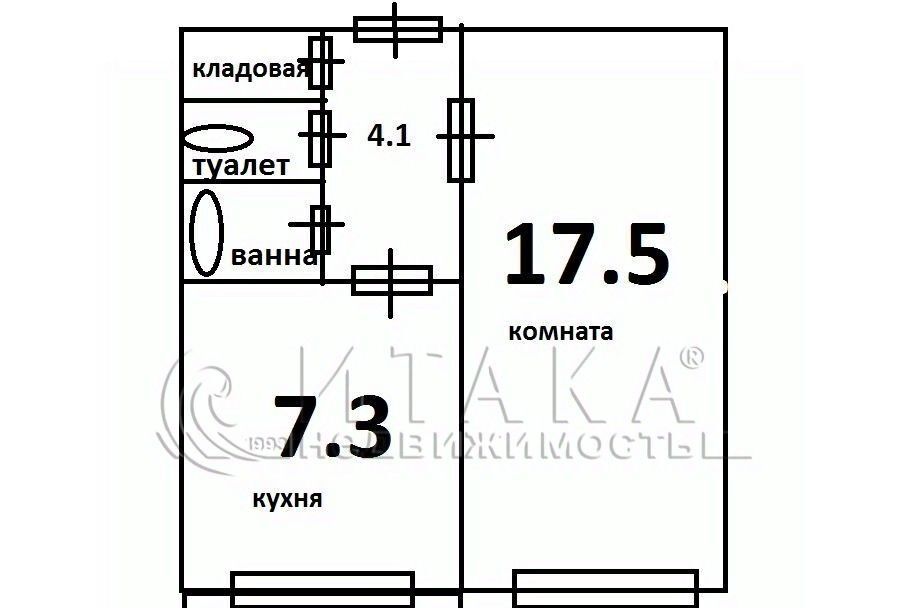 квартира г Санкт-Петербург метро Ладожская ул Передовиков 37 округ Пороховые фото 1