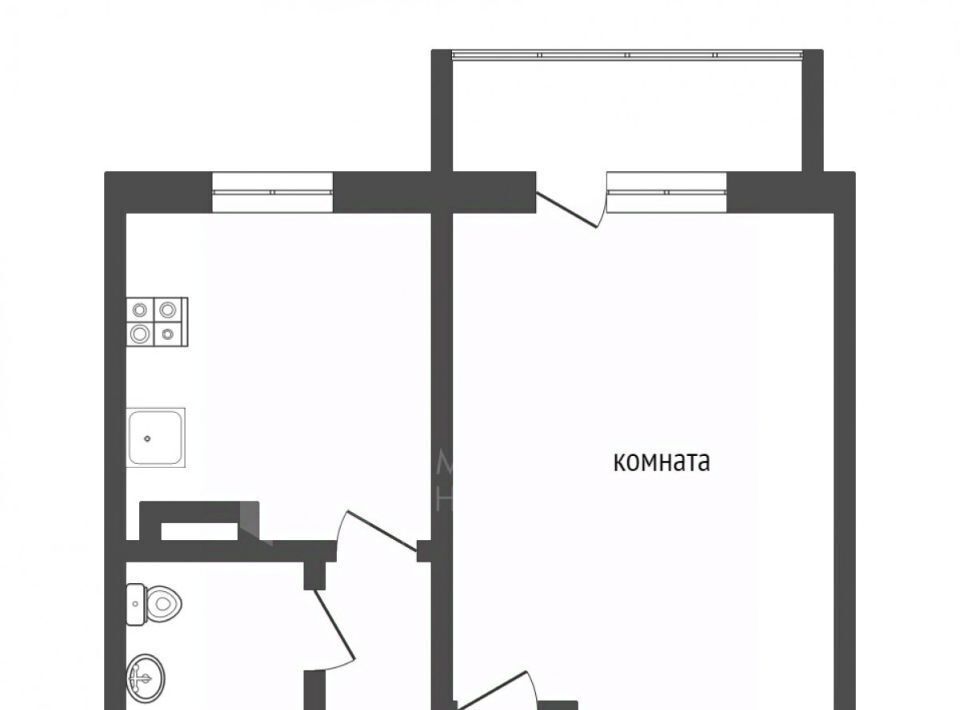 квартира г Тюмень р-н Центральный ул Минская 32 Центральный административный округ фото 2