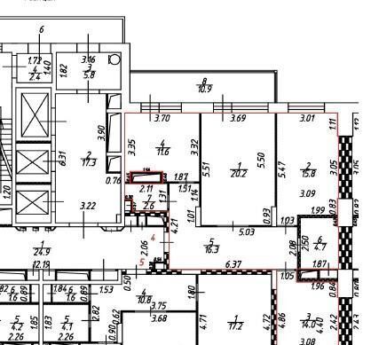 квартира г Москва метро Лефортово ул Лефортовский Вал 13 муниципальный округ Лефортово фото 11