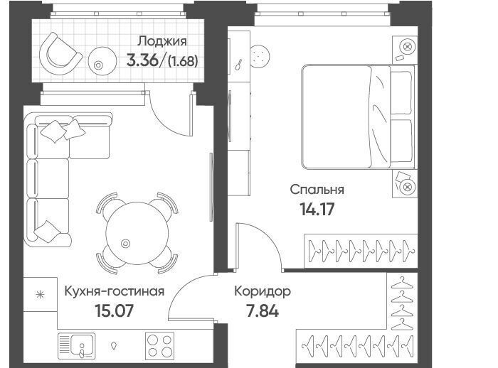 квартира г Екатеринбург р-н Чкаловский Ботаническая Солнечный жилрайон фото 1