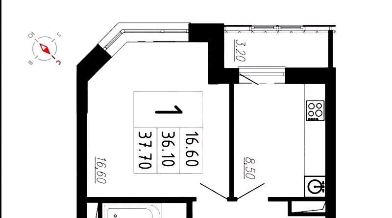 квартира городской округ Одинцовский г Звенигород мкр 3 23 фото 4