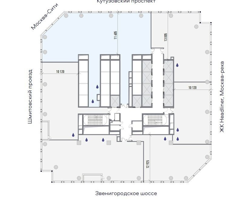 офис г Москва метро Тестовская проезд Шмитовский 37 фото 4