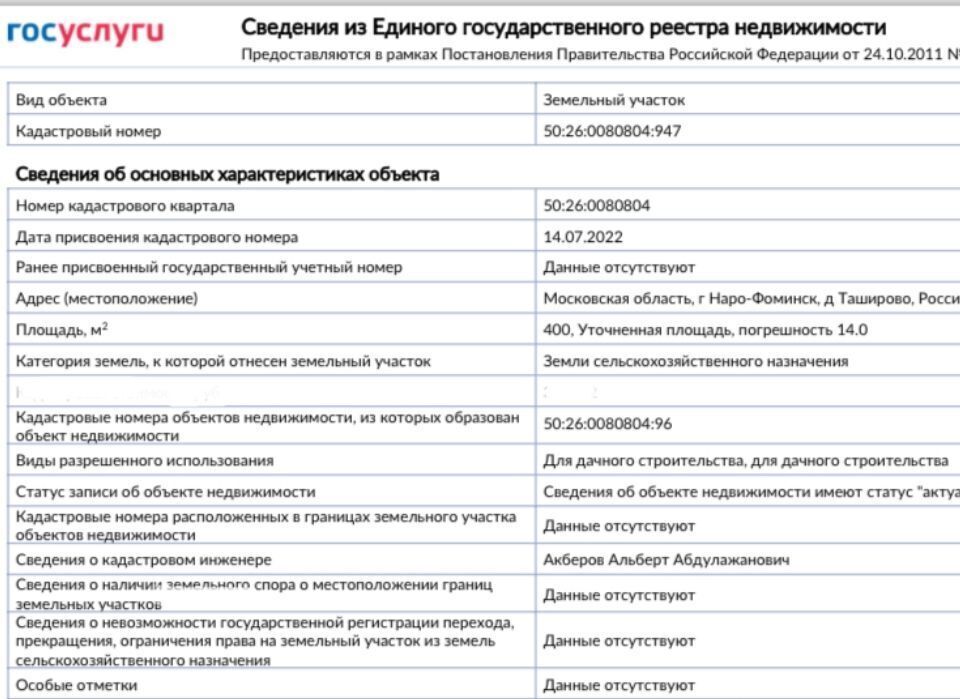 земля городской округ Наро-Фоминский Новое Таширово кп фото 1