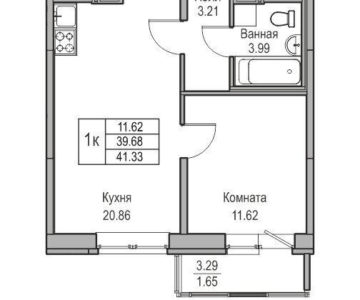 квартира г Санкт-Петербург ул Ивинская 1к/4 Беговая фото 2