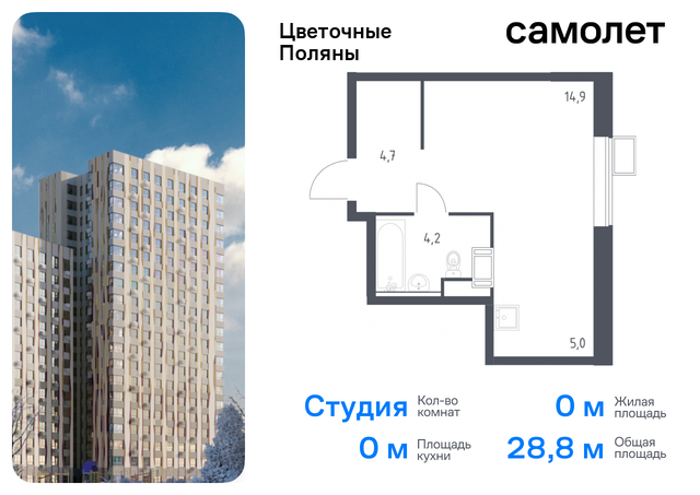 ЖК «Цветочные Поляны Экопарк» Филатов луг, к 2, Киевское шоссе фото