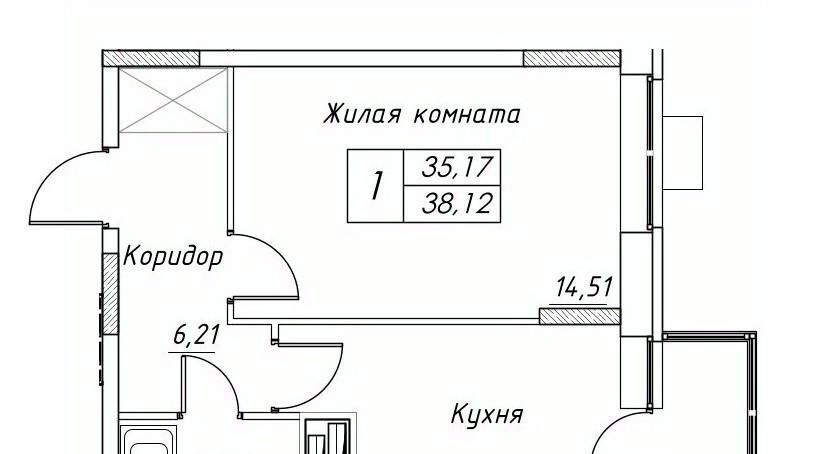 квартира г Дмитров фото 1