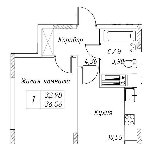 квартира г Дмитров фото 1