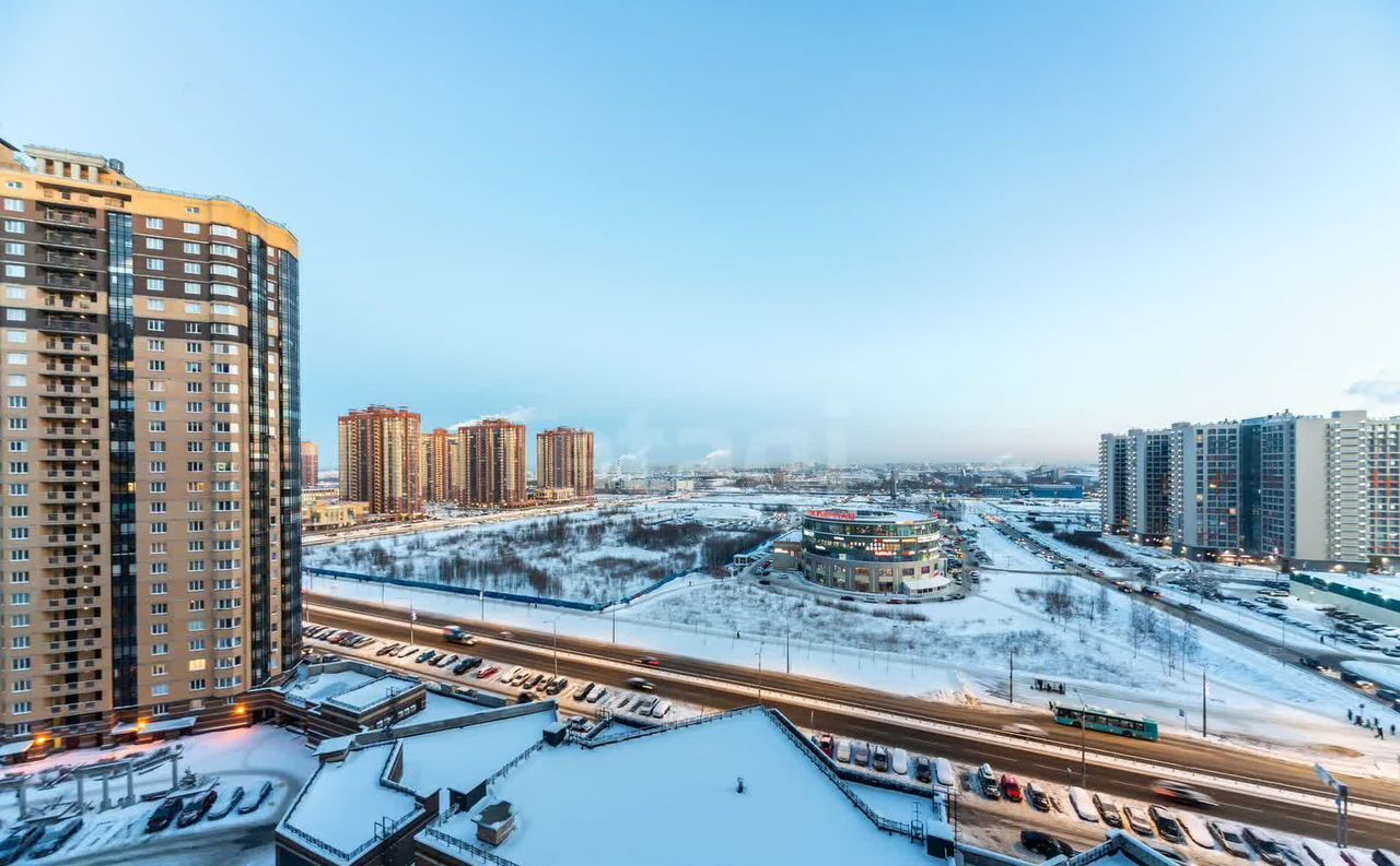 квартира г Санкт-Петербург п Парголово ул Фёдора Абрамова 8 метро Парнас фото 11