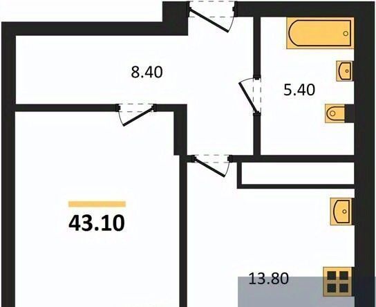 квартира г Воронеж р-н Центральный ул Шишкова 140б/17 фото 1