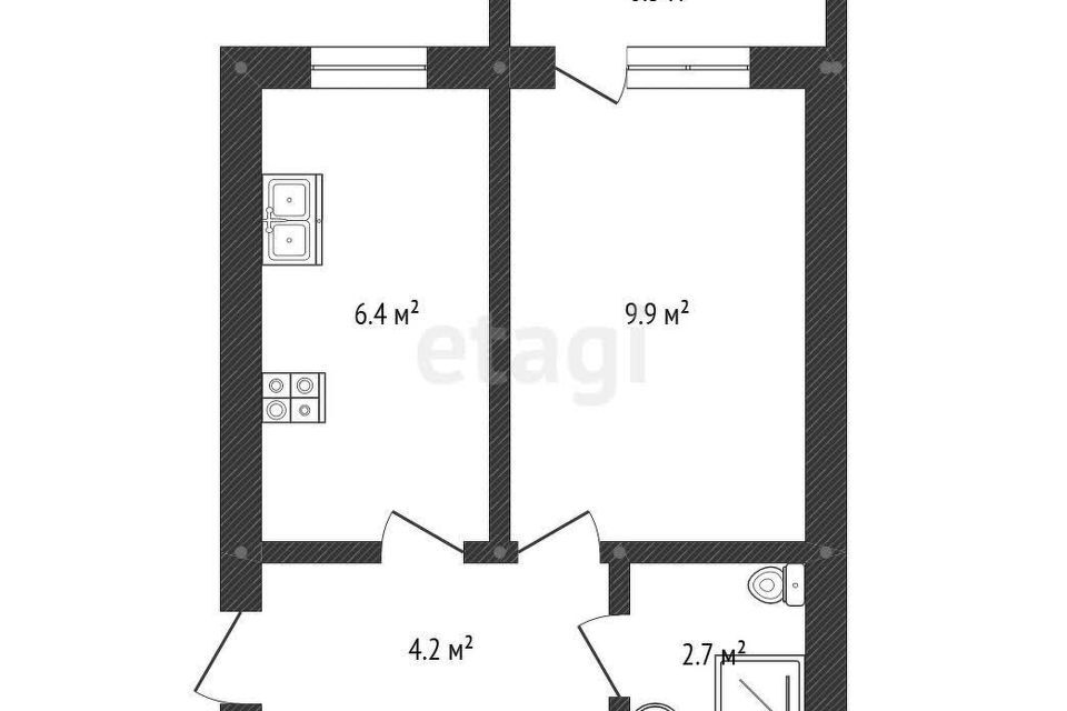 квартира г Пионерский ул Рабочая 33/3 Пионерский городской округ фото 8