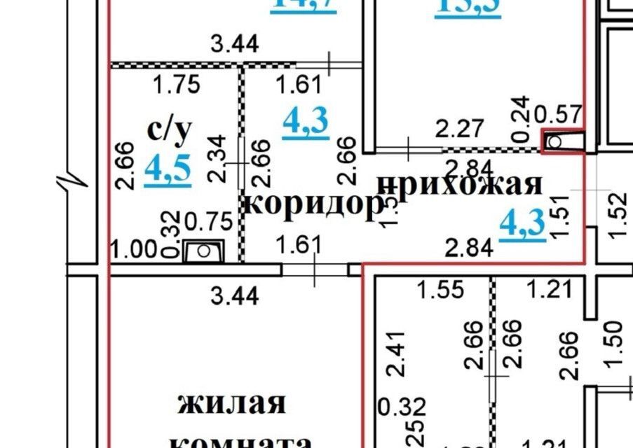 квартира г Сургут тракт Югорский 54/1 Сургут городской округ фото 8