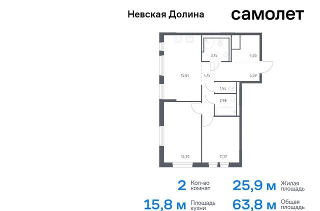 г Зеленогорск ул Невская 1/3 р-н Всеволожский, г. п. Свердловское городское, д. Новосаратовка, Долина фото