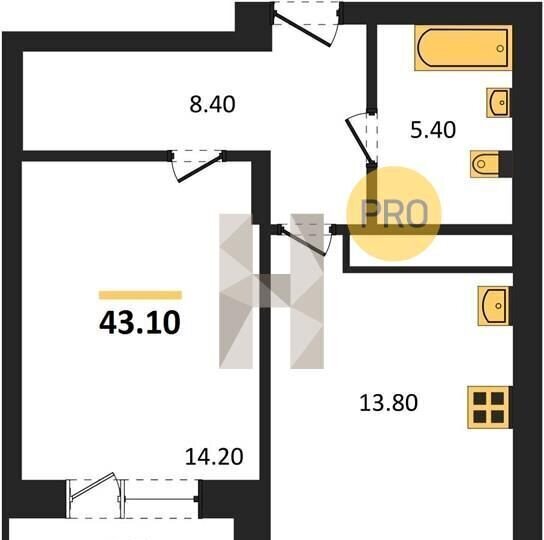 квартира г Воронеж р-н Центральный ул Шишкова 13/3 д. 140Б фото 1