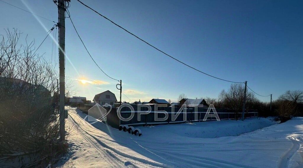 земля г Тюмень р-н Центральный снт Липовый остров ул 1-я Западная фото 3