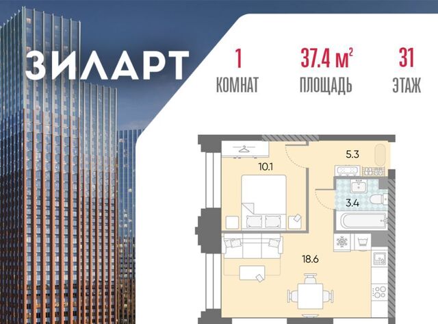 метро Автозаводская ЖК «ЗИЛАРТ» 21/22 фото