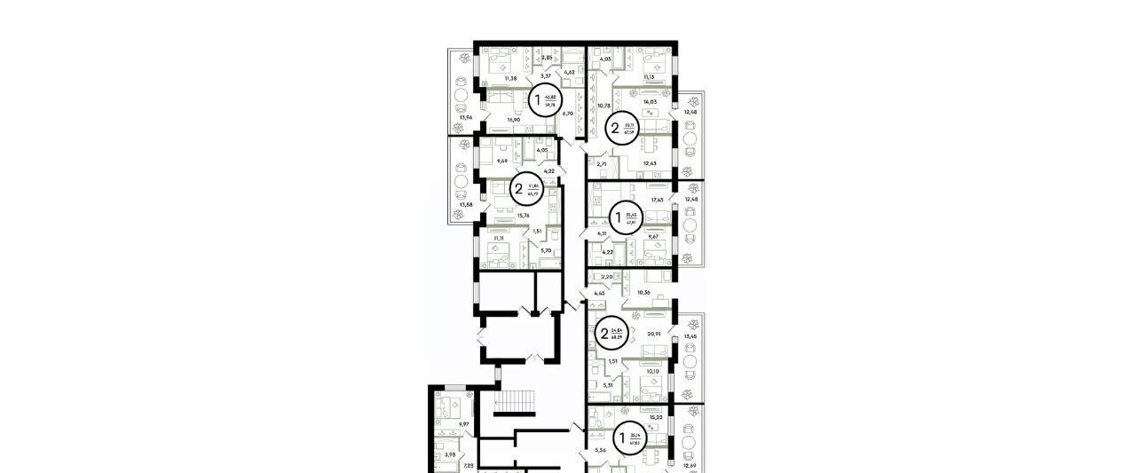 квартира г Тюмень р-н Калининский ул Александра Звягина 3 фото 3