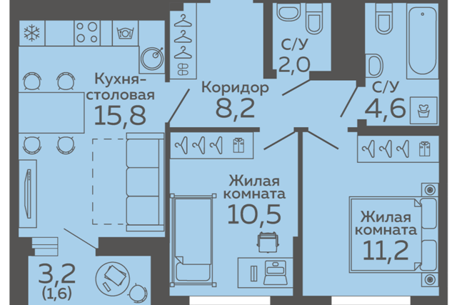 р-н Октябрьский Екатеринбург городской округ, Новокольцовский, жилой комплекс фото