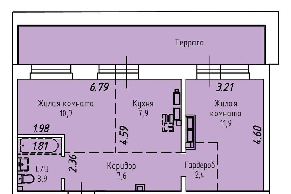 квартира г Иркутск ул Култукская 16 Иркутск городской округ фото 1