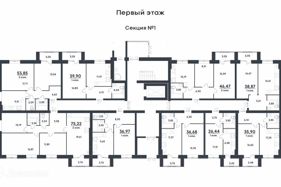 квартира г Волгоград ул им. Иссы Плиева 6 городской округ Волгоград фото 1