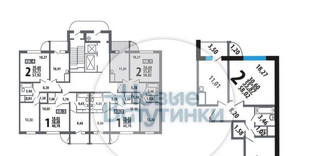 квартира метро Ольховая ул 5-я Нововатутинская 9 фото