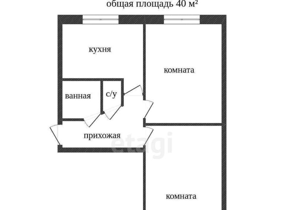 квартира г Сургут ул Григория Кукуевицкого 5/3 6-й фото 2