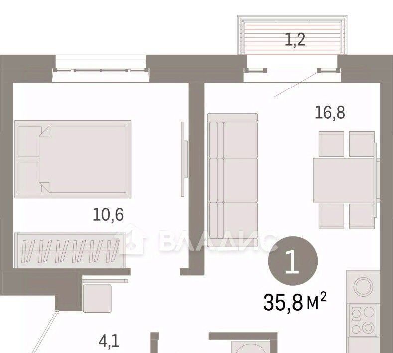 квартира г Москва метро Черкизовская ул Тагильская 6/1 фото 5