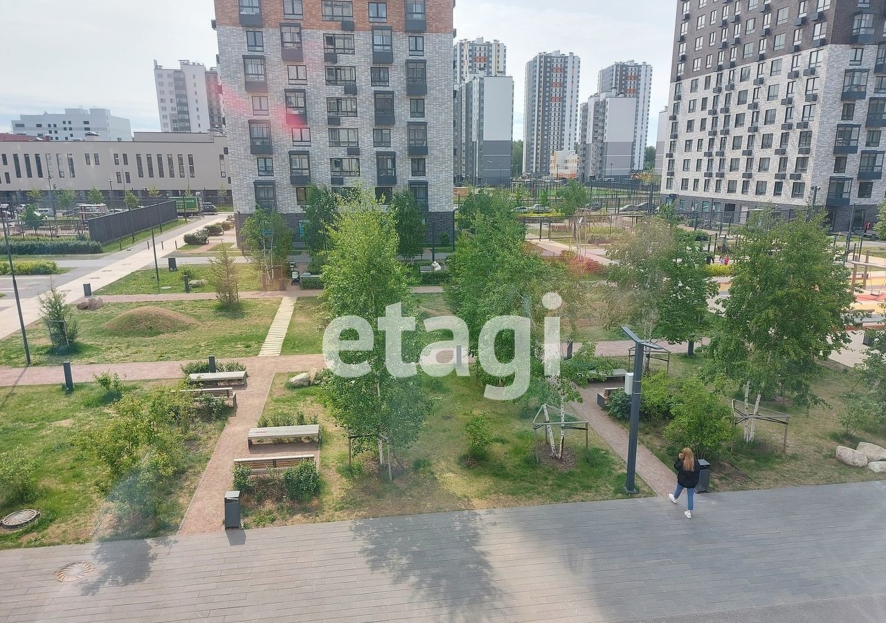 квартира г Санкт-Петербург метро Проспект Просвещения пр-кт Орлово-Денисовский 19к/1 фото 35