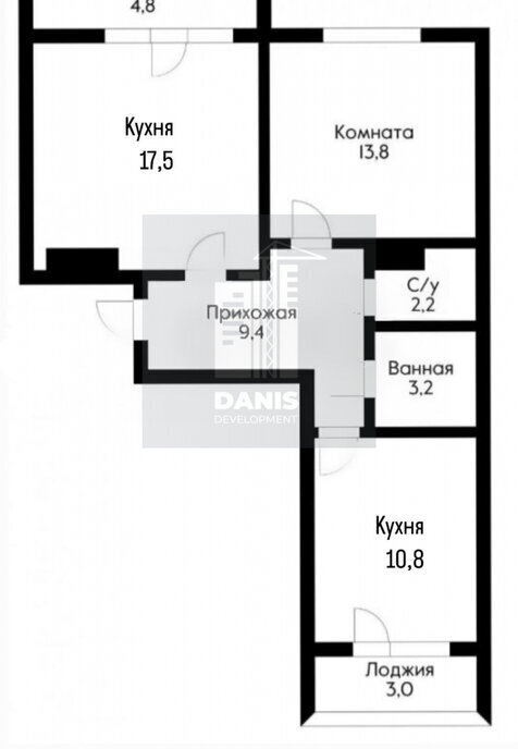 квартира г Краснодар ул Домбайская 55к/3 фото 1