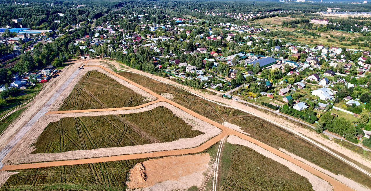 земля городской округ Пушкинский п Правдинский 21 км, коттеджный пос. Братовщина, Ярославское шоссе фото 5