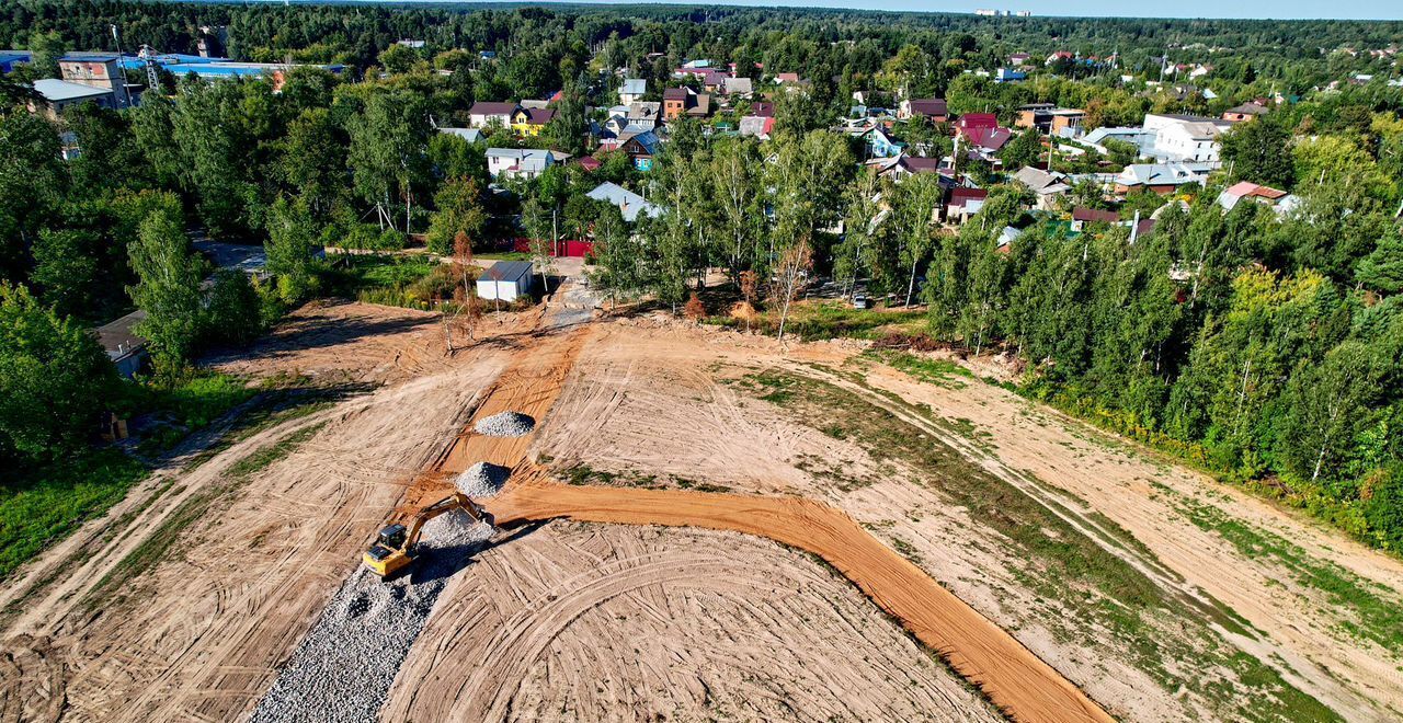 земля городской округ Пушкинский п Правдинский 21 км, коттеджный пос. Братовщина, Ярославское шоссе фото 7