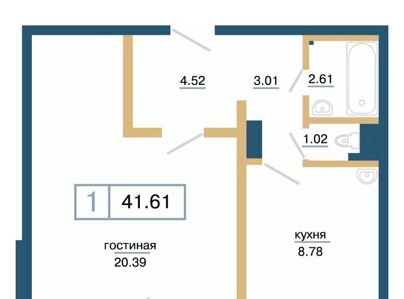 квартира г Красноярск р-н Советский микрорайон «Нанжуль-Солнечный» фото 1