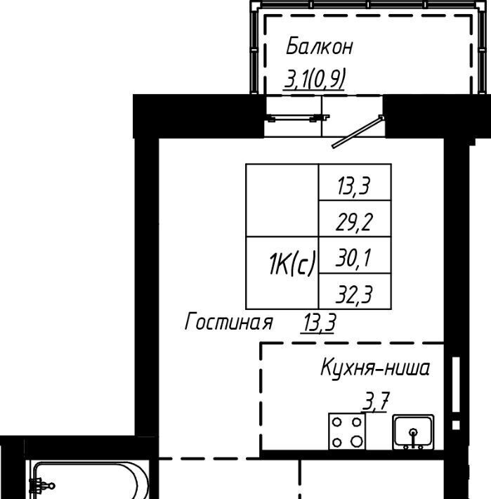 квартира г Барнаул р-н Центральный ул Чернышевского фото 1