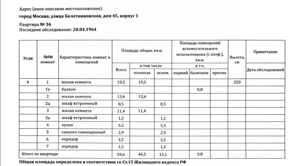 квартира г Москва ул Болотниковская 45/1 Московская область фото 2