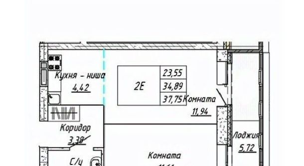 квартира г Барнаул р-н Железнодорожный ул Шевченко 135 фото 1