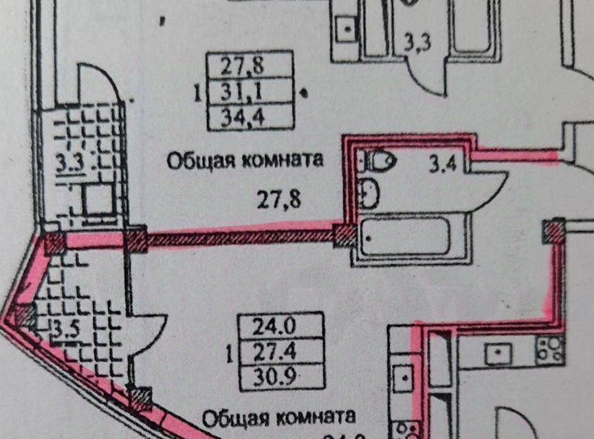 квартира г Ставрополь р-н Промышленный Юго-Западный ул Доваторцев 77к/1 фото 7