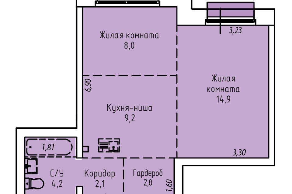 квартира г Иркутск ул Култукская 16 Иркутск городской округ фото 1