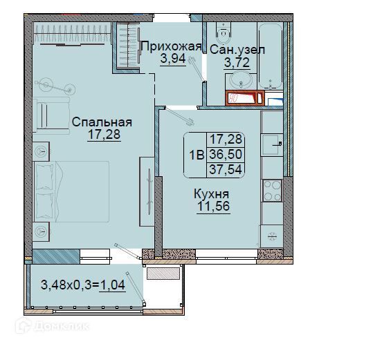 квартира г Краснодар р-н Прикубанский проезд им. Репина 3 Краснодар городской округ фото 1