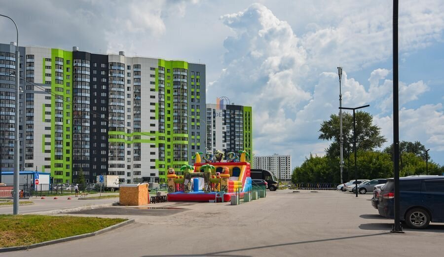 квартира г Новосибирск метро Площадь Гарина-Михайловского р-н Ленинский ул Ясный Берег 30/2 фото 12