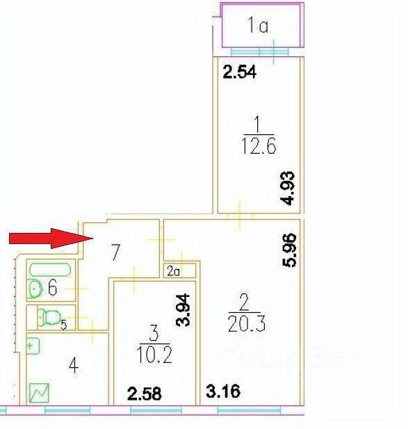 квартира г Москва пр-кт Севастопольский 13/1 Московская область фото 7