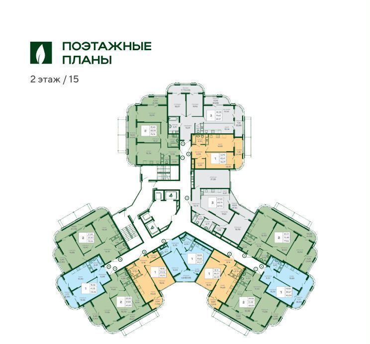 квартира г Симферополь ул 51-й Армии Армии, з/у 128 фото 3